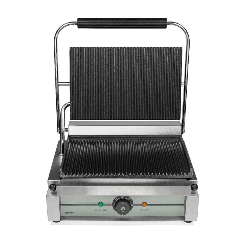 Klämgrill Panini Räfflad Exxent 90016 Köp online
