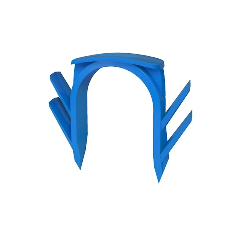 Rabatt LK Rörbygel Spårbygel 16mm Blå 100st