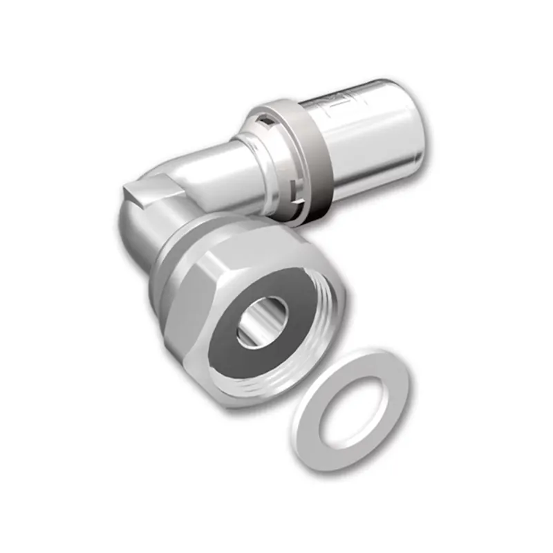 LK PressPex Vinkelkoppling 90° Med Lekande Mutter AX25xG25 Nedsatt pris