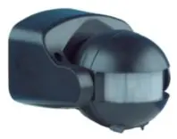 RÖRELSEVAKT SVART 180GR IP44 Begränsad tid