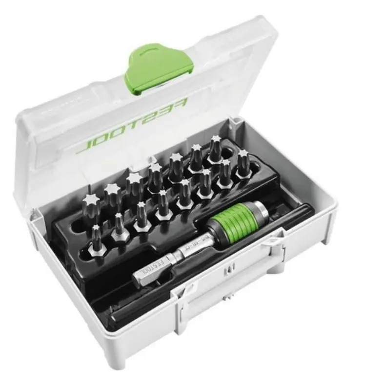 Festool Bitssortiment SYS3 XXS CE-TX BHS 60 Snabb frakt