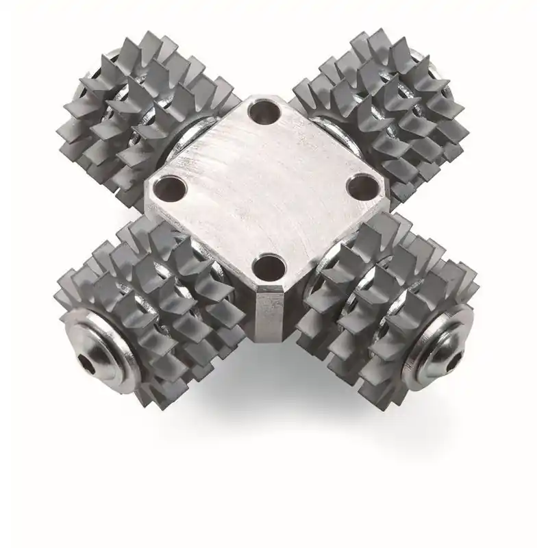 Rabatter Flex Fräshuvud Kompl. Raka 80mm