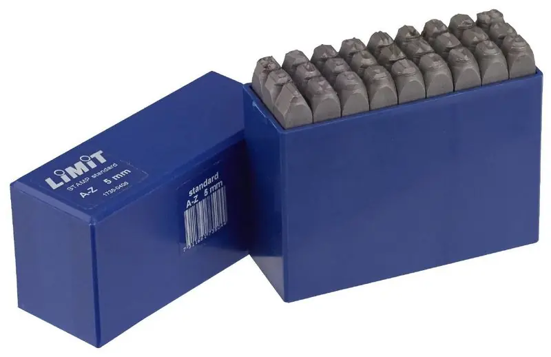 Endast denna vecka Limit Bokstavsstämpel 4mm A-Z