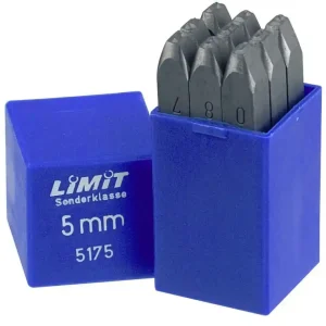 risnedsättning Limit Sifferstämpel 5175-8mm 0-9