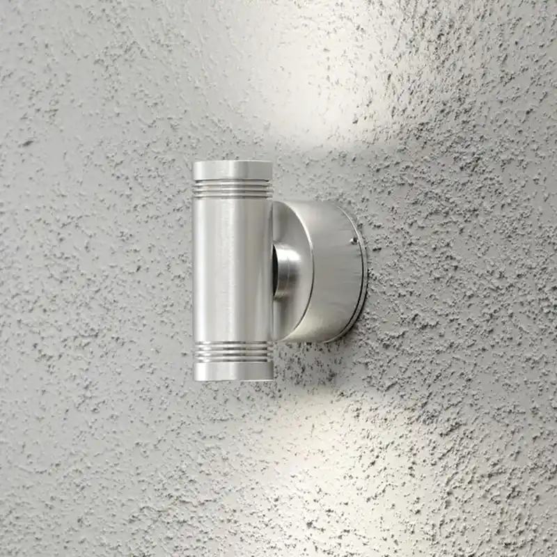 Endast idag Monza Vägglykta Upp/Ned LED 2x1W 230-240V IP54 Anodiserad Konstsmide