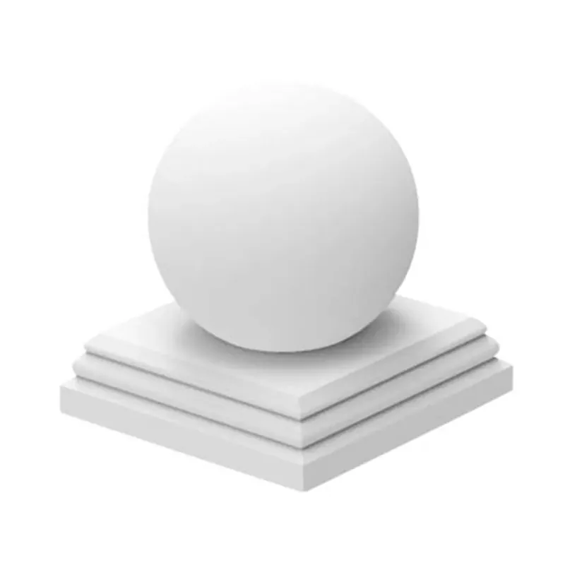 Arnö Knopp Rund Och Lock Grundmålad 155x155mm Jabo 26064 risnedsättning