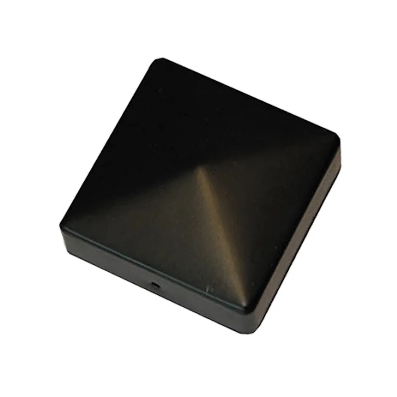 Trygg betalning Stolphatt Svart 75x75mm