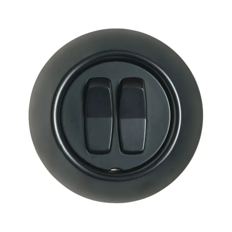 Erbjudandepris Strömbrytare Renova Rocker 1Pol 2x2-Vägs 16A 250V Svart Schneider Electric