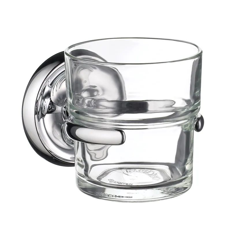 Hållare Med Tandborstmugg Villa Polerad Krom Smedbo K243 Begränsat antal