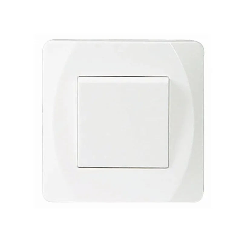 Billig Strömbrytare Nova, Vit, Tryck Skruvlös, Malmbergs 1890446