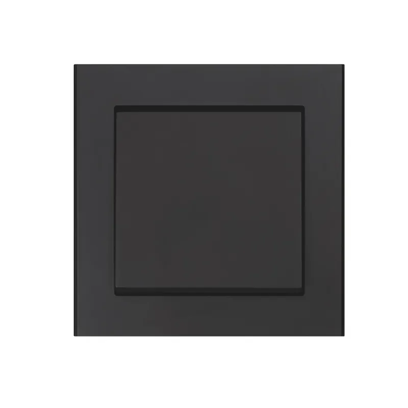 Strömbrytare Optima Tryck, Svart, Snabbkoppling, Malmbergs 1894448 I lager