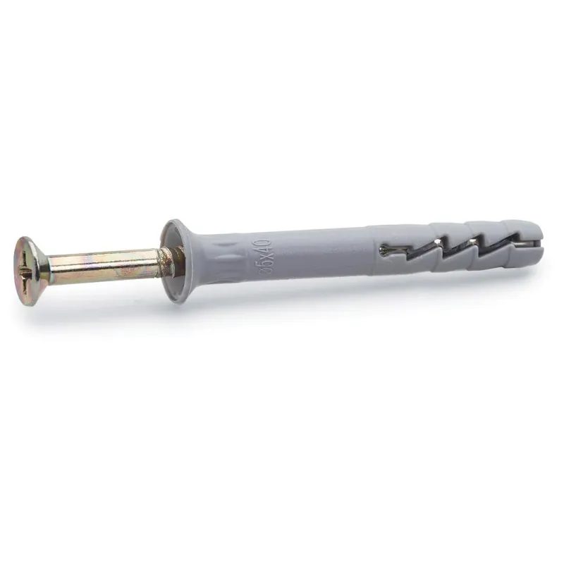 Snabb leverans Spikplugg 5x30mm Gul 100st Fast 287431