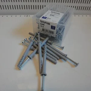 SPIKPLUGG RAWL 8X80MM 50ST Snabb leverans