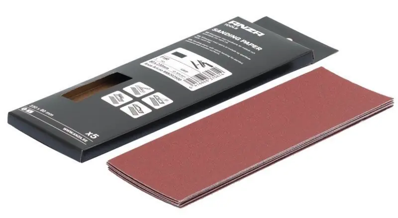 Anza Slippapper Kardborre 230x80 K120 3-P Beställ idag