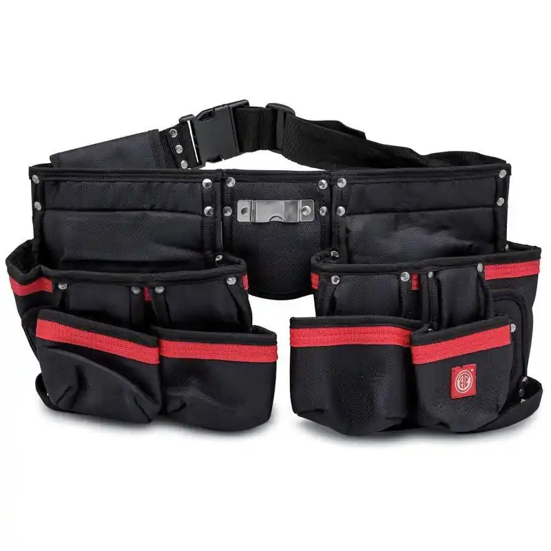 Erbjudande ETC Snickarbälte Nylon 12 Fickor