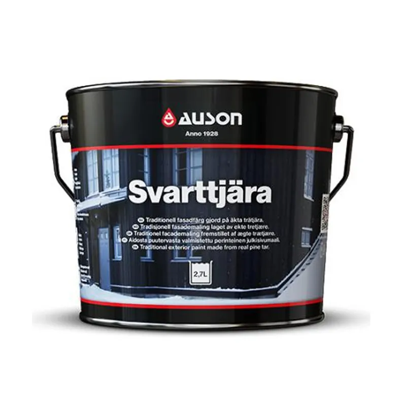 Extra rabatt Trätjära Auson Pigment Svart 2,7 Liter