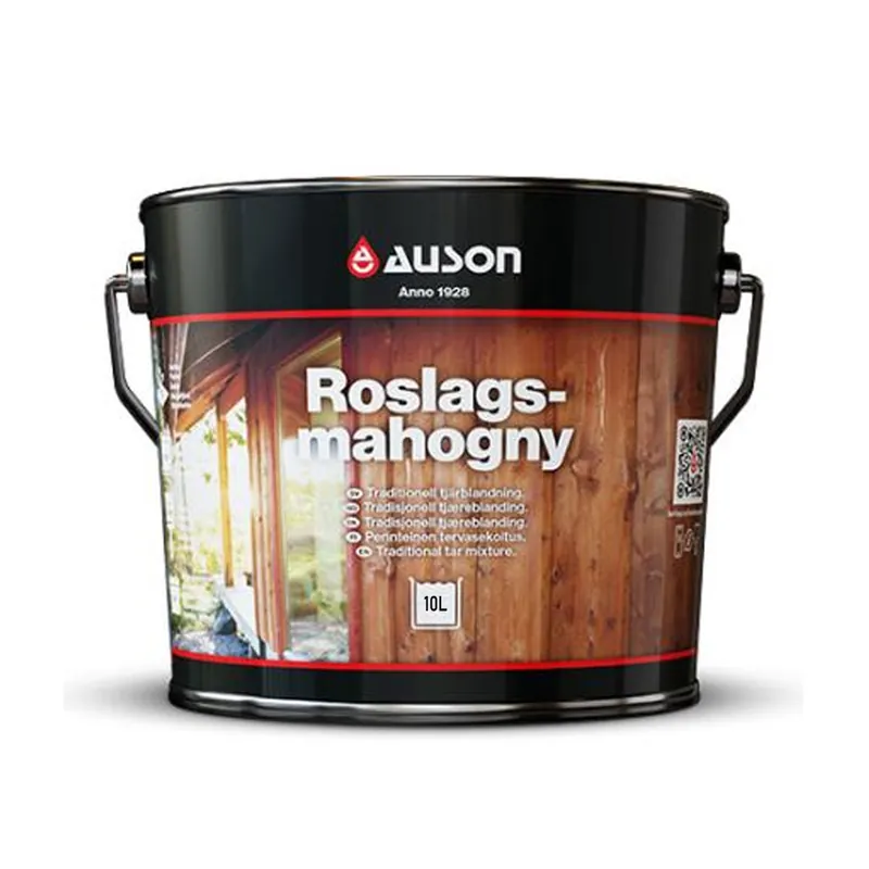 Trätjära Roslagsmahogny 10 Liter Auson Kundfavorit