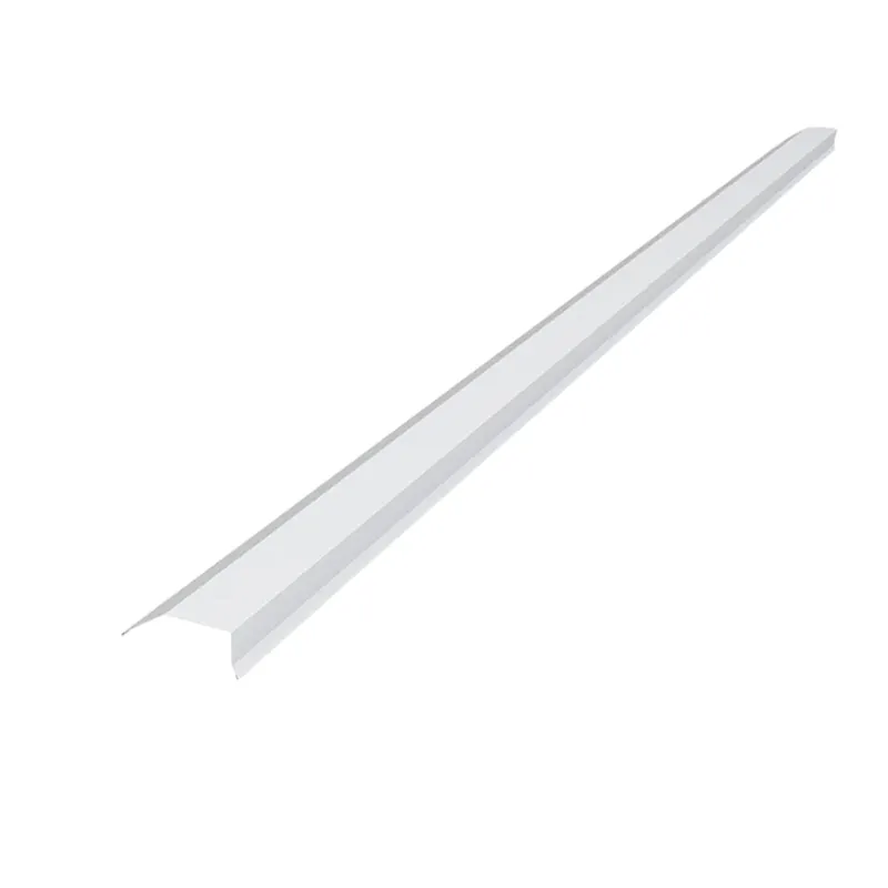 Säker betalning Vindskivebeslag 55x2000mm Vit