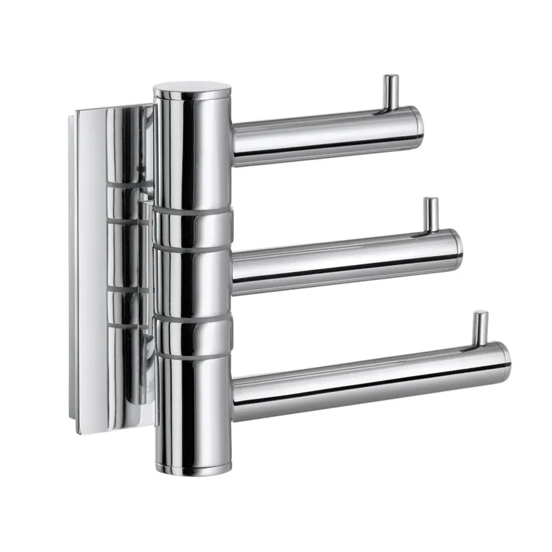 I lager Svängbar Trippelkrok Pool Polerad Krom Smedbo ZK327