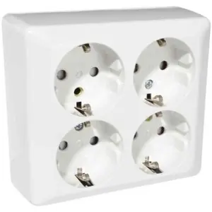 VÄGGUTTAG ELKO RS 4-V JORD UTP Lågt pris