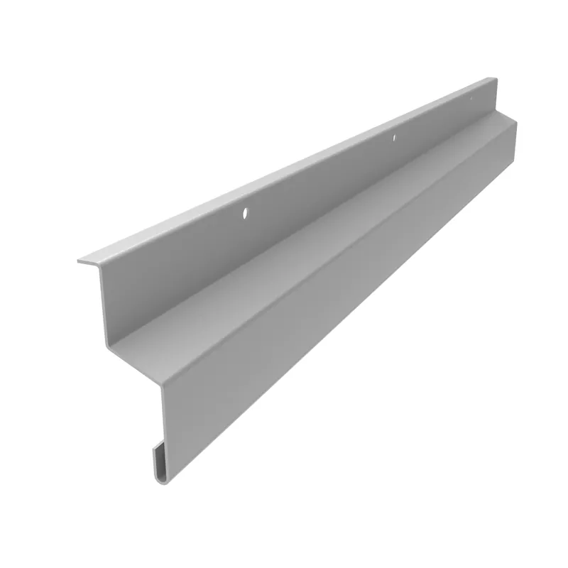 Fri frakt Tröskelbleck TRBL 10x1500mm Svart Lindab