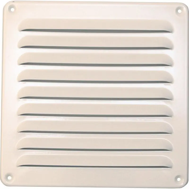 Bästa pris Fresh Ventilgaller 195x195 Vit