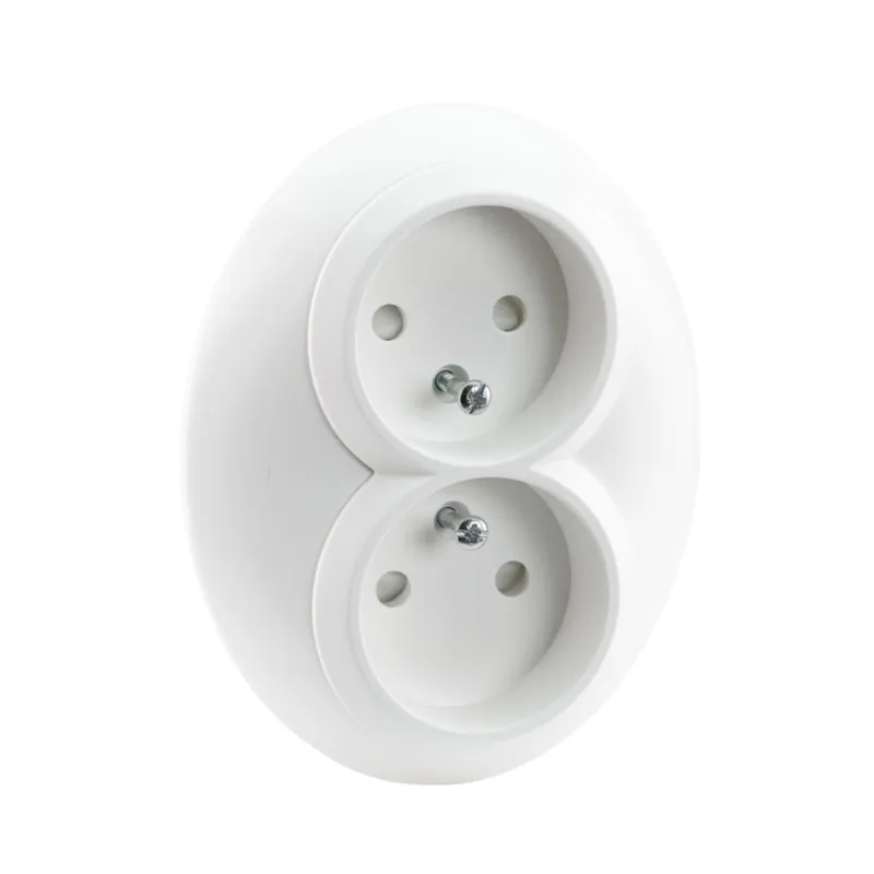 Renova Vägguttag 2-Vägs 16A 250V IP20 Vit 5st Schneider Electric Begränsat erbjudande