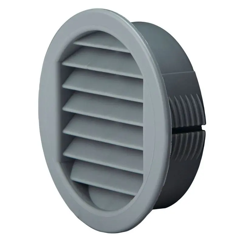 Fresh Ventilgaller Skåp D50mm 4st Grå Populärt val