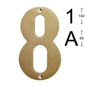 Kundfavorit Siffra 8 572 Matt Mässing Habo