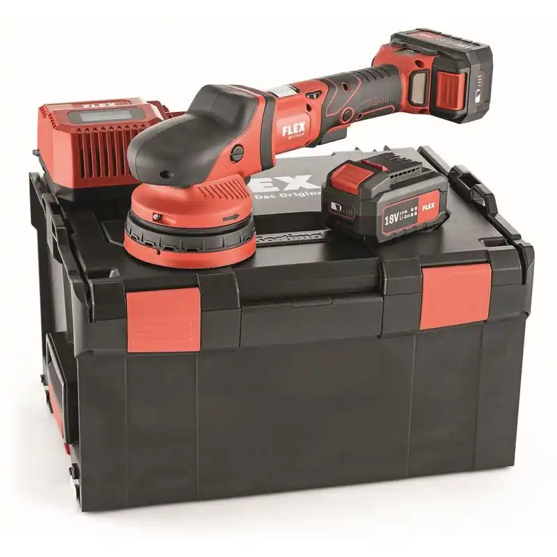 Flex Batteripolermaskin XCE8 125 18.0-EC Set Populär