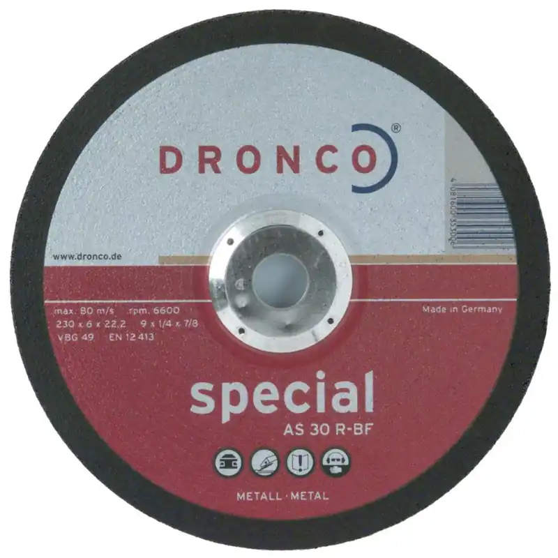 SLIPSKIVA FÖR METALL 125X6X22.2 Snabb leverans