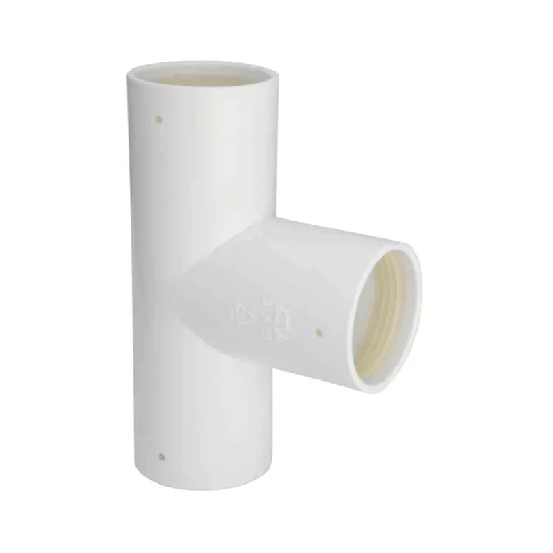 Begränsat erbjudande T-Rör 32mm Polypropen Med Gummitätning Vit Gelia