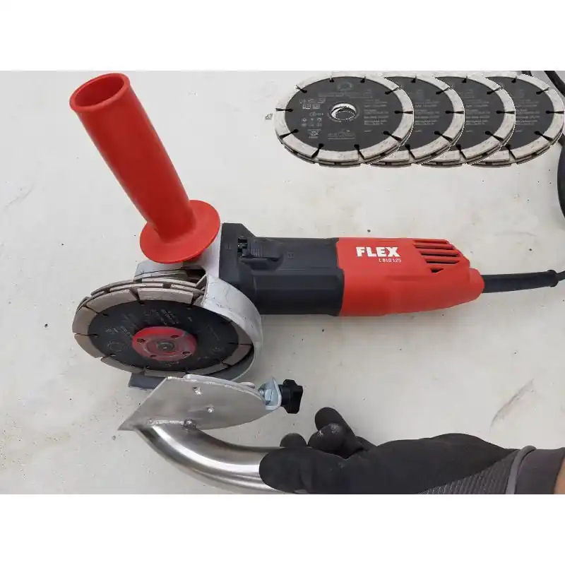 Flex Fogfräskit 125mm L811 + Utsug + Klingor Begränsad tid