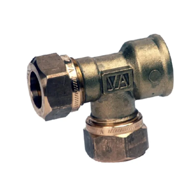 Beställ nu T-Rörskoppling 15x15mmxR15 Mässing Vatette