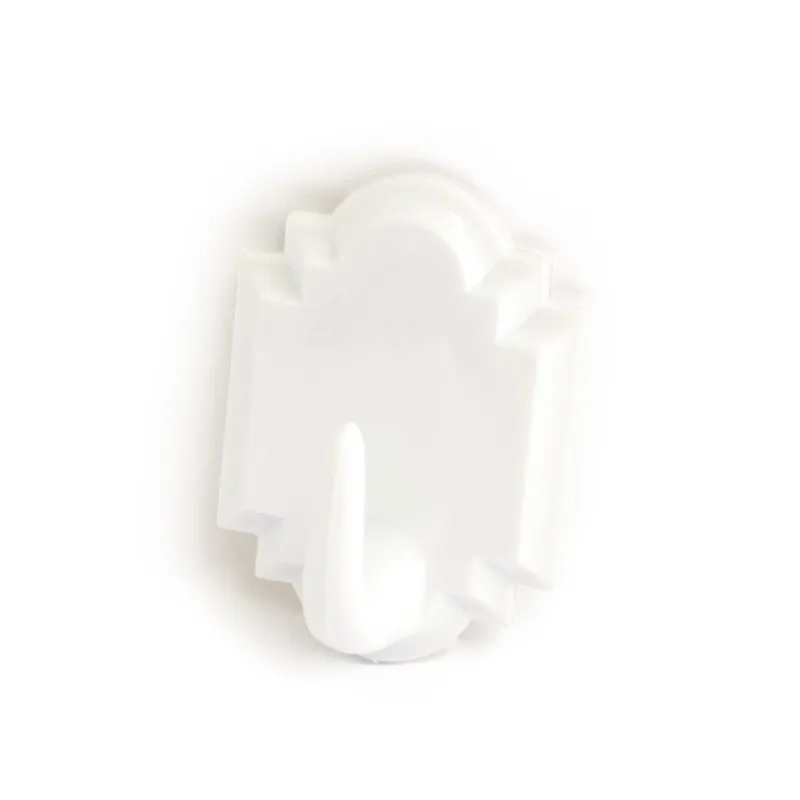 Självhäftande Krok 2069 Plast, Vit, 2st, Habo 54833 Bästa pris