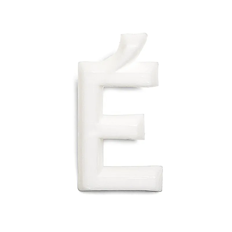 Bokstav É 1002 Vit, 10st, Habo 22772 Billigare