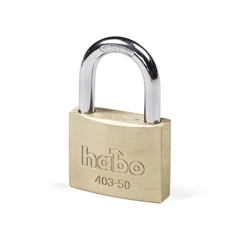 Kampanjpris Hänglås 403-50, Mässing, Habo 17339