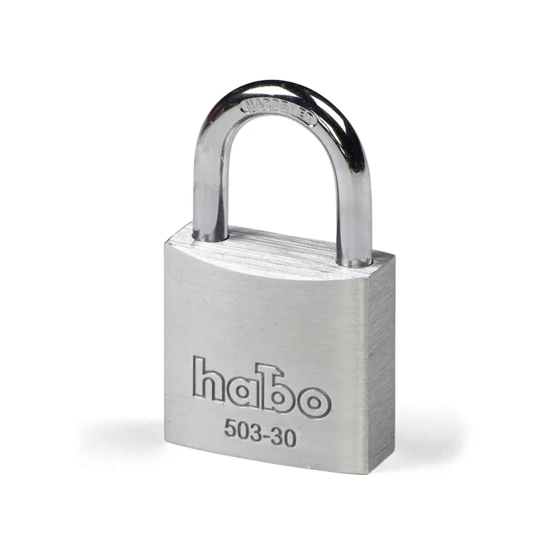 Hänglås 503-30, Aluminium, Habo 17322 Extra rabatt