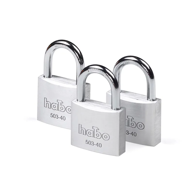 Fynd Hänglås 503-40, Aluminium, 3st, Habo 17329