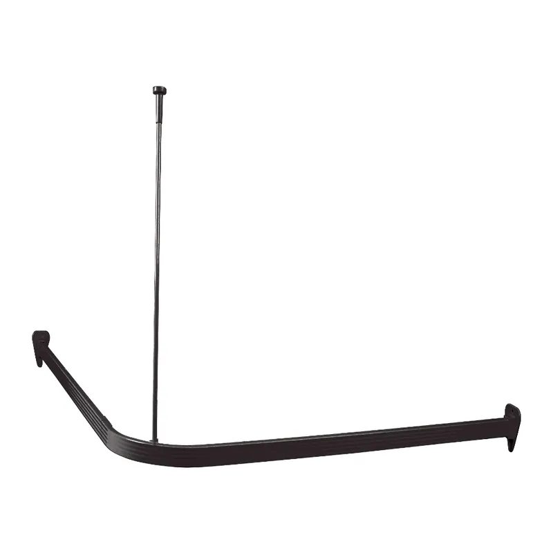 Sista chansen Draperiskena 900x900mm, Svart, Habo 30138