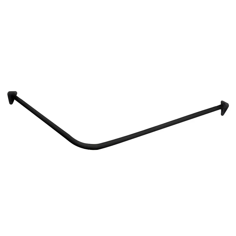 Draperistång, Svart 900x900mm, Habo 30144 Expressleverans