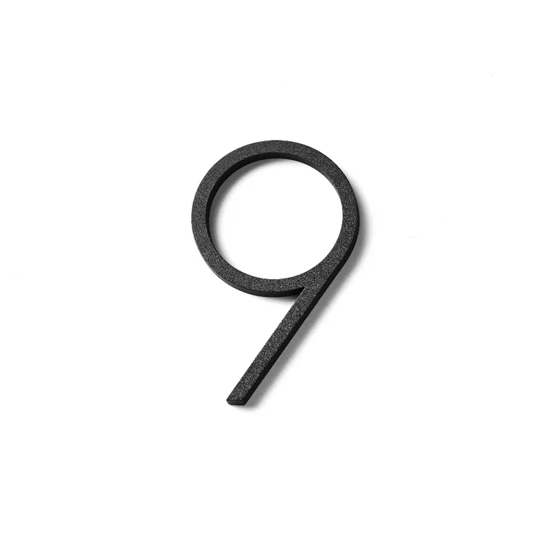 Hussiffra 9 Contemporary Small 81x49mm, Svart, Habo 18781 Trygg betalning