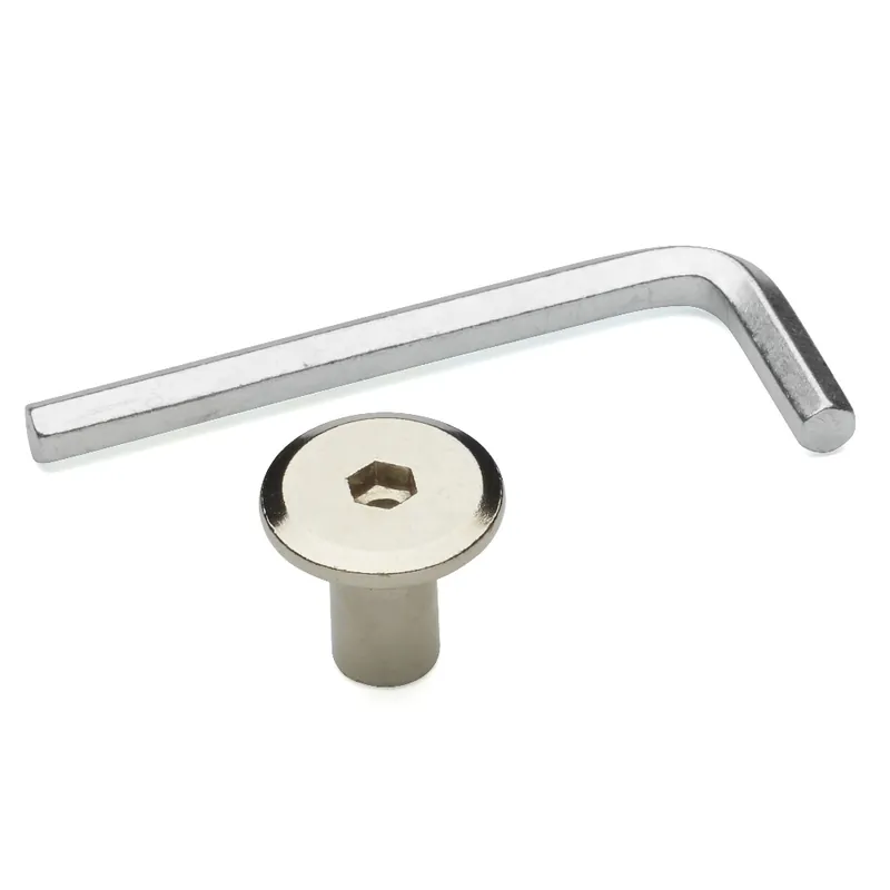 Begränsat antal Toppmutter 1809 Nickel 20 mm 4st, Habo 30889