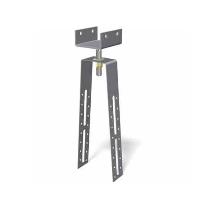 risnedsättning Nockbrädshållare, Ställbar i Höjd Galv, Benders 065190