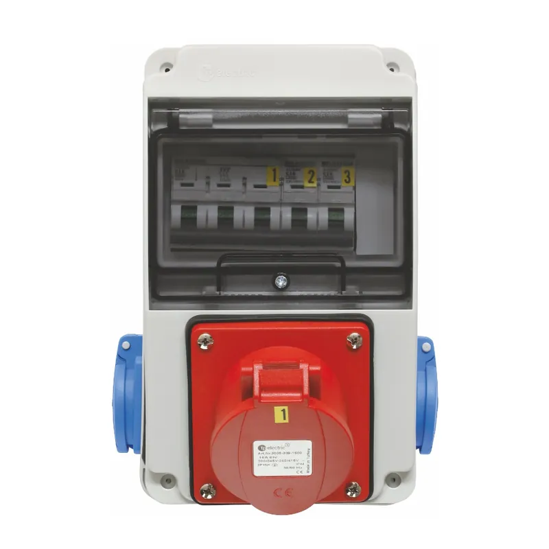 Uttagscentral Mini 3Pol, 16A, IP44, Malmbergs 2470380 Bästa pris