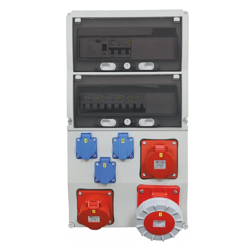 Billigare Uttagscentral Maxi, 63A, IP44, Malmbergs 2470390