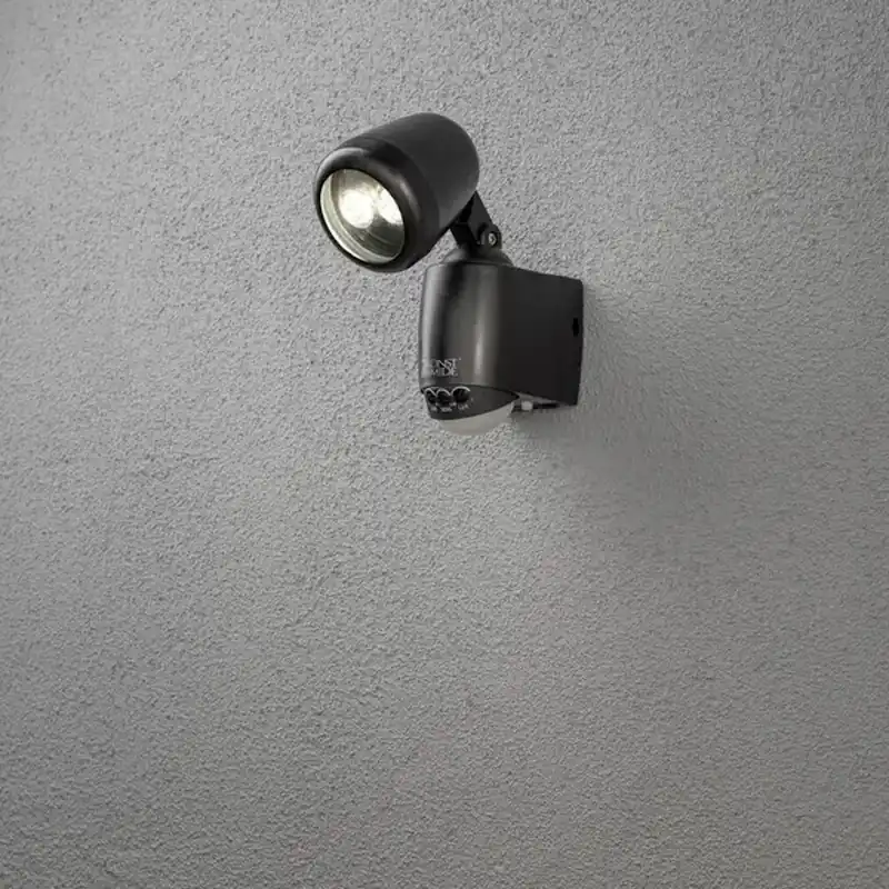 Erbjudande Vägglykta LED Prato IP44 Svart Konstsmide