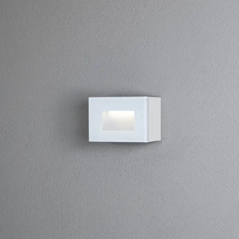 Erbjudandepris Chieri Vägglykta LED 4W 230-240V IP54 Vit Konstsmide