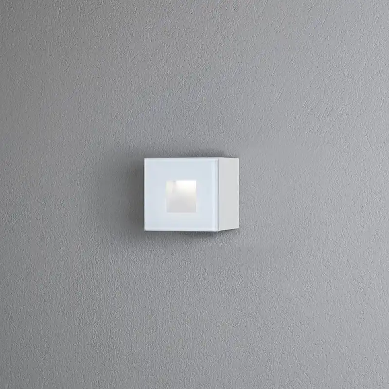 Chieri Vägglykta LED 1,5W 230-240V IP54 Vit Konstsmide Billigare