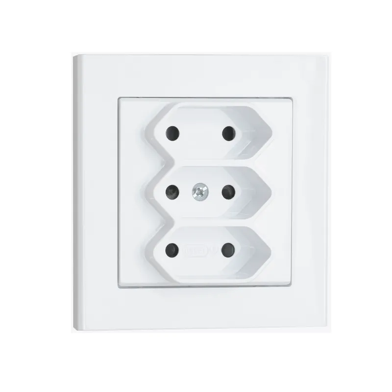 Vägguttag Optima 3 Vägs Euro Uttag, Vit, Malmbergs 1894420 Köp nu